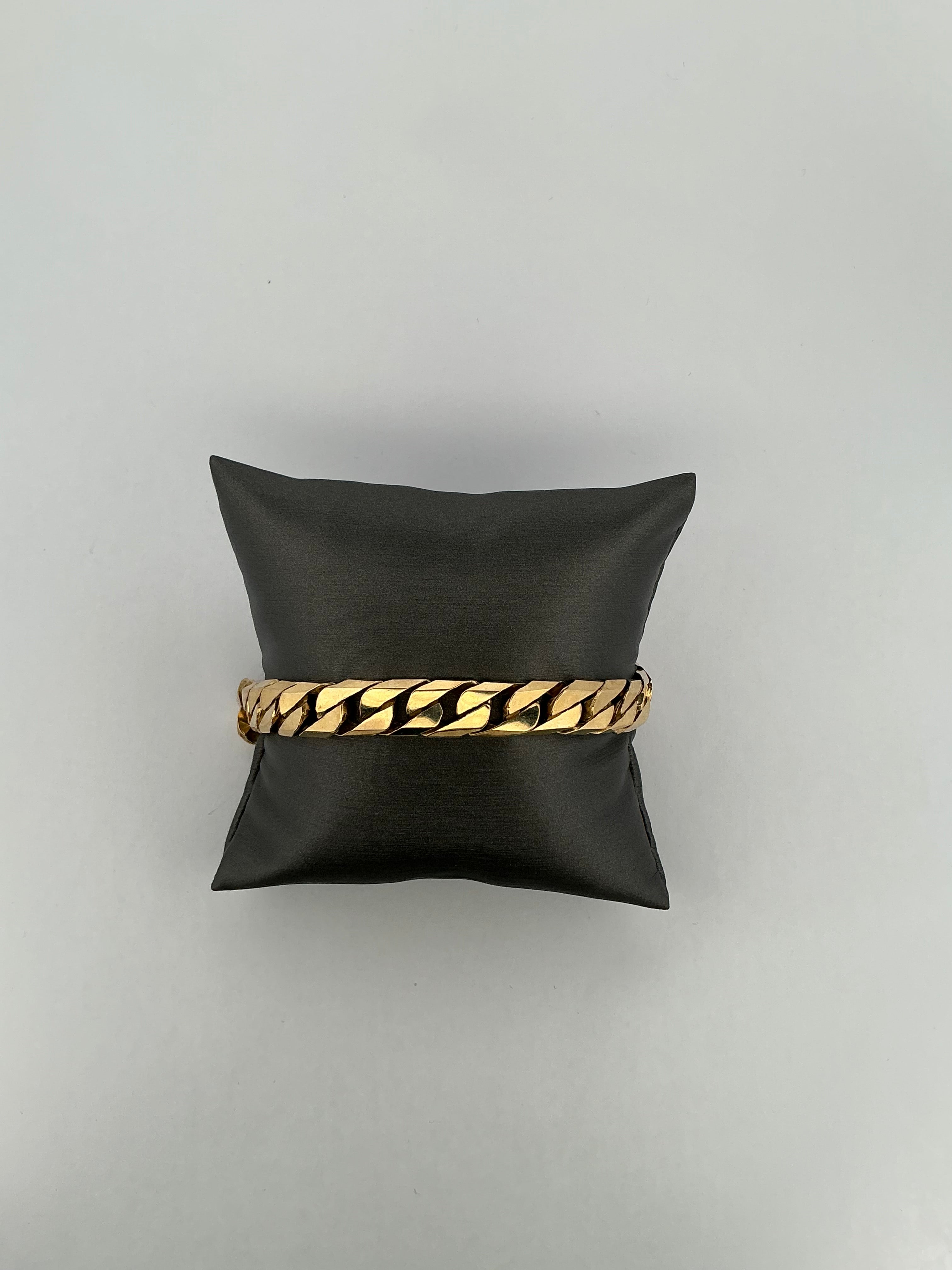 14K Yellow Gold Cuban Link Bracelet
