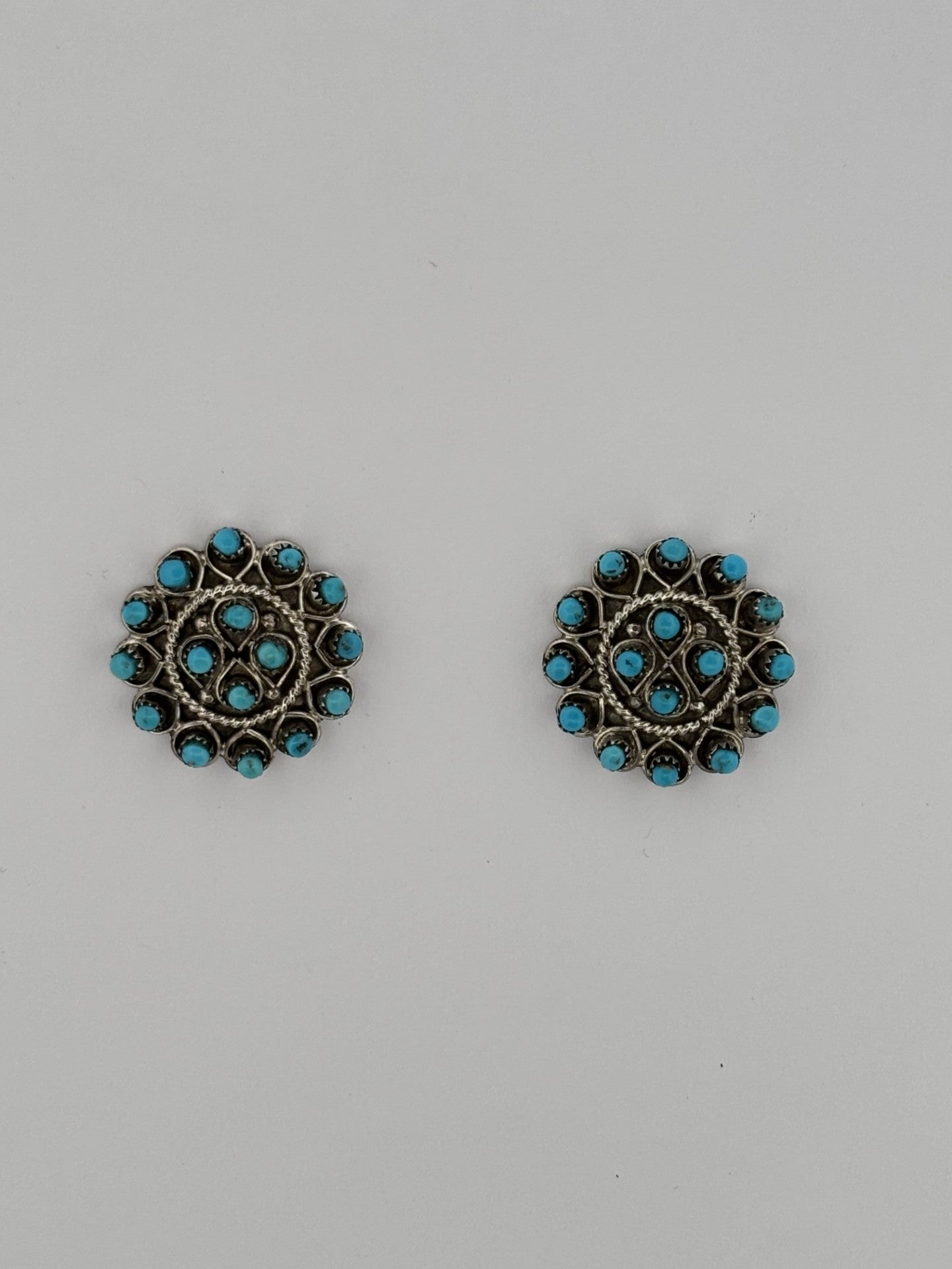 Sterling Silver Turquoise Earrings