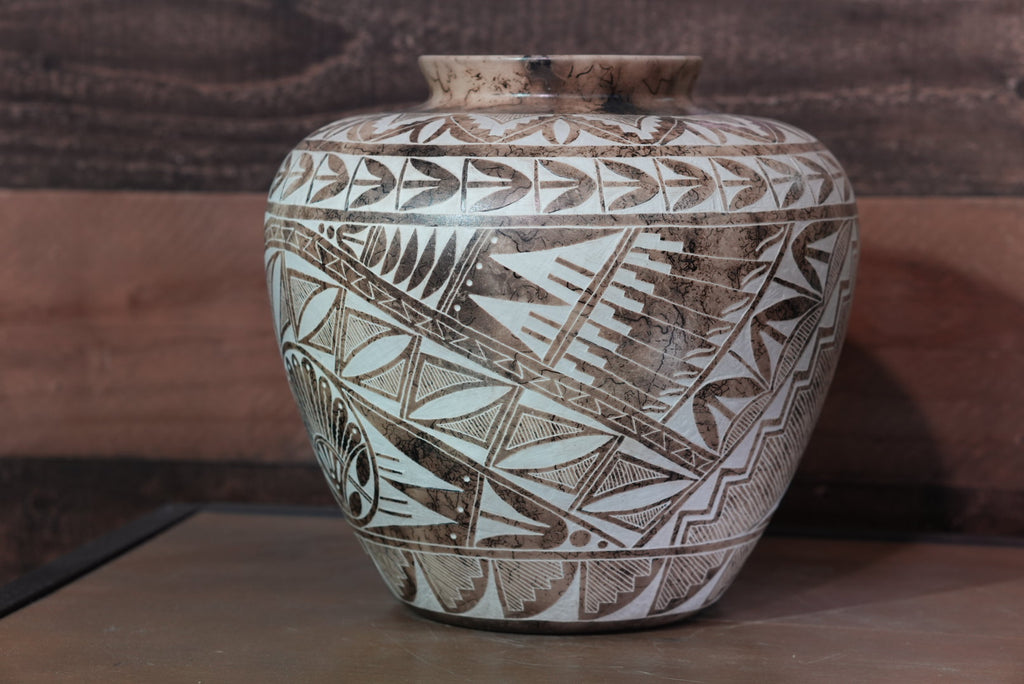 Horsehair Pottery Home Decor