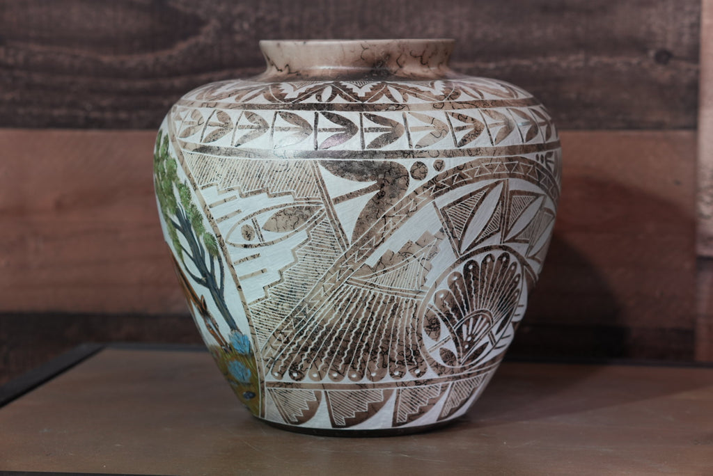 Horsehair Pottery Home Decor