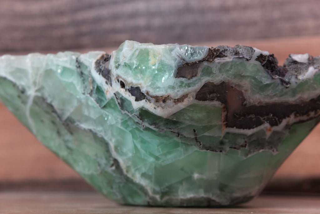 Green Fluorite Bowl