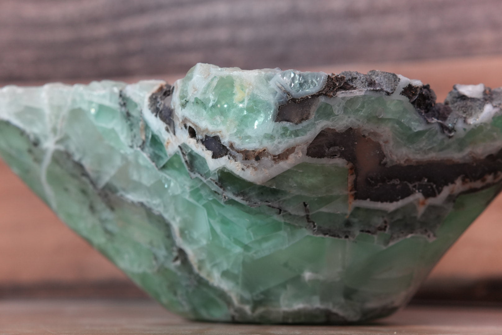 Green Fluorite Bowl