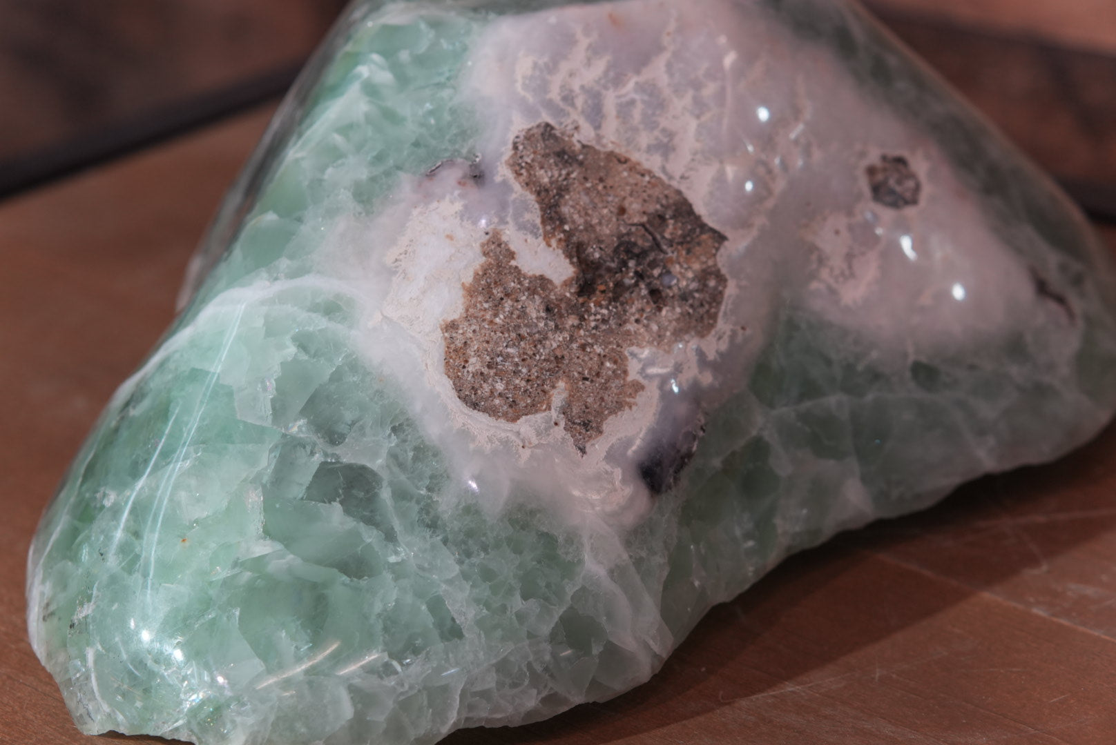Green Fluorite Bowl